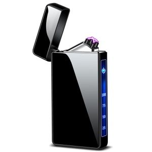 Briquet électrique rechargeable USB  type C  écran tactile affichage numérique de la puissance