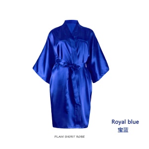 Robe de nuit sexy et courte  en soie