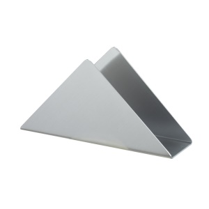 Porte mouchoir en acier inoxydable vertical triangle