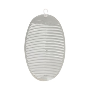 Mini planche à laver en plastique souple pliant anti-dérapant adsorbant fome ovale
