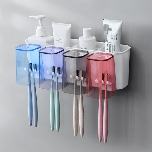 Porte-brosse à dents sans perforation