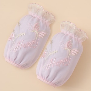 Manches bras en dentelle broderie
