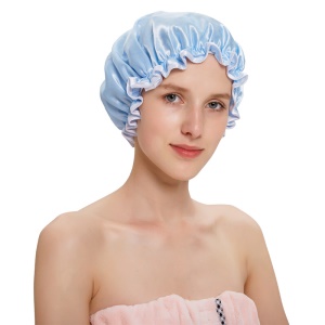 Bonnet de bain jarnier double dentelle
