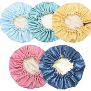 Bonnet de nuit double couche réglable