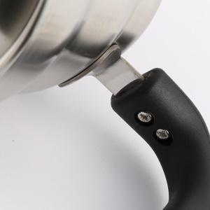 Cafetière à main en acier inoxydable 1L avec bouche longue