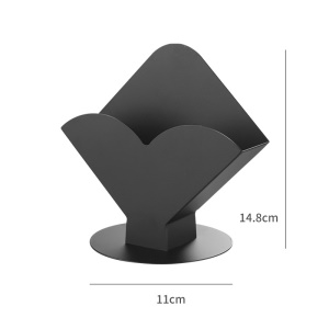 Porte mouchoirs vertical en acier inoxydable