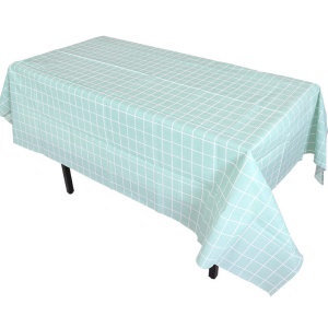 Nappes rectangulaires en plastique PVC imperméables et résistantes à l'huile