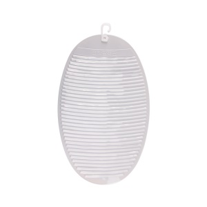 Mini planche à laver en plastique souple pliant anti-dérapant adsorbant fome ovale