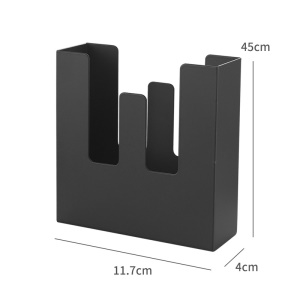 Porte mouchoirs vertical en acier inoxydable