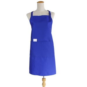 Tablier antisalissure avec poche polyester coton col suspendu