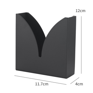 Porte mouchoirs vertical en acier inoxydable