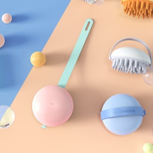 Brosse de shampooing en silicone Tête de brosse souple