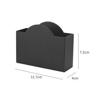 Porte mouchoirs vertical en acier inoxydable