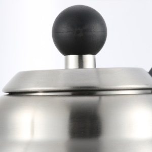 Cafetière à main en acier inoxydable 1L avec bouche longue