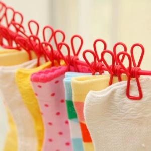 Corde à linge d'extérieur portable coupe-vent super élastique