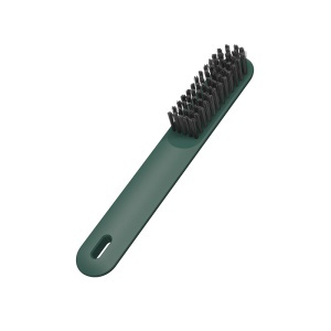 Brosse à chaussures à poils souples manche long en PP