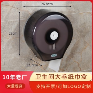 Porte rouleau de papier toilette en plastique murale