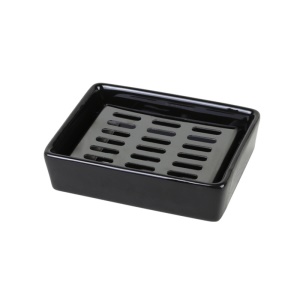 Porte-savon en acier inoxydable en céramique