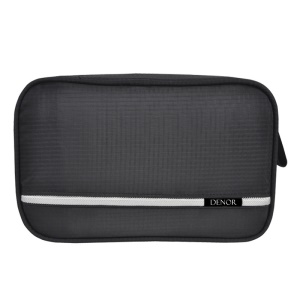Trousse de toilette pliable Denor en nylon grande capacité 24*10*15cm