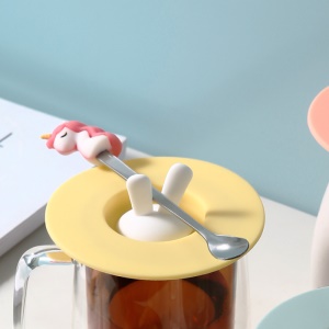 Couvercle de gobelet en silicone étanche aux fuites et à la poussière avec Diamètre 100 mm