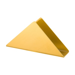 Porte mouchoir en acier inoxydable vertical triangle