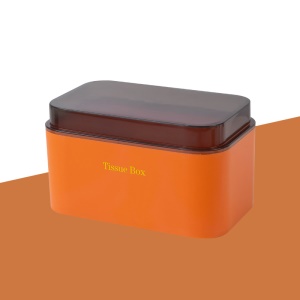 Boîte de rangement de serviettes en papier de salle de bains murale sans perforation imperméable à l'eau