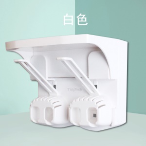 TidyTech Porte-brosse à dents support mural sans perforation