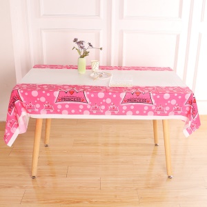 Nappes jetables en polyéthylène Rectangle Party
