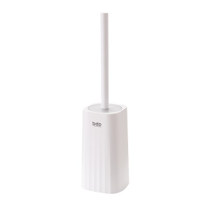 Brosse de toilette à long manche deux pièces en laine douce suspension murale