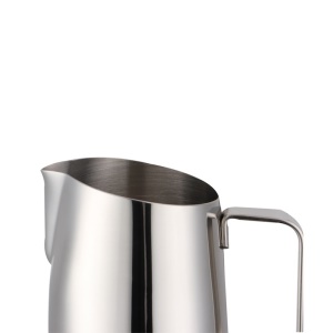 Cafetière 400 ml bouche oblique tasse 304 en acier inoxydable guirlande tasse lait mousse café ustensiles