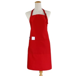 Tablier antisalissure avec poche polyester coton col suspendu