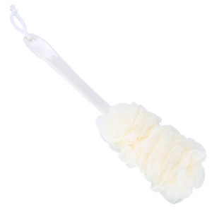 Brosse de bain longue poignée PE de haute qualité