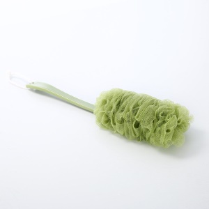 Brosse de bain longue poignée PE de haute qualité