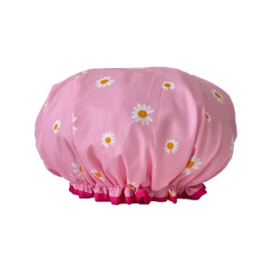 Bonnet de bain double couche imperméable imprimé