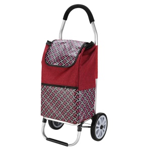 Chariot à courses en alliage d'aluminium 35L porteur 50kg