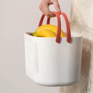 Panier de bain creux en plastique