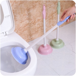 Déboucheur de toilette avec trou à crocher Joint à double couche