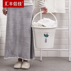 Seau à eau plastique mat épaissi et grand de 20L
