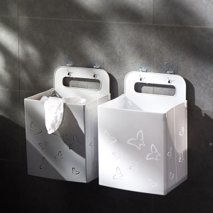 Panier à linge sale pliable   multifonctionnel sans perforation murale