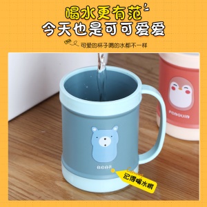Gobelet rince-bouche  en plastique portable