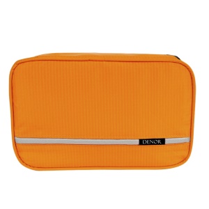 Trousse de toilette pliable Denor en nylon grande capacité 24*10*15cm