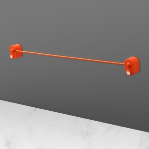 Porte serviette murale de salle de bain sans perforation