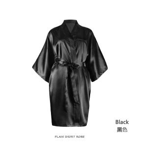Robe de nuit sexy et courte  en soie