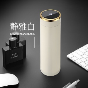 Thermos intelligent avec ecran d'affichage en acier inoxydable de 19cm 420ml