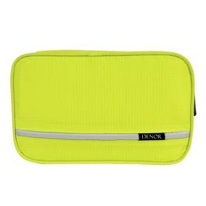Trousse de toilette pliable Denor en nylon grande capacité 24*10*15cm