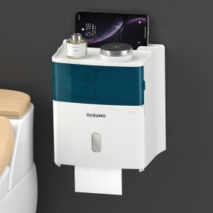 Boîte à papier de toilette sans perforation et étanche