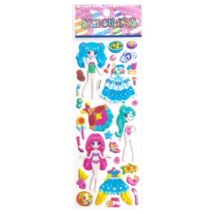 Autocollant à bulles en PVC