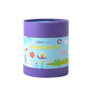 Boîte à crayons aquarelle solubles dans l'eau pour enfants