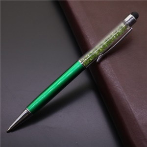 Stylo à bille avec cristal artificiel Stylo capacitif 1.0mm/0.7mm