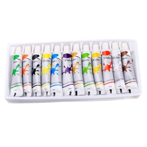 Set de couleur peinture gouache  12 couleurs dans un coffret